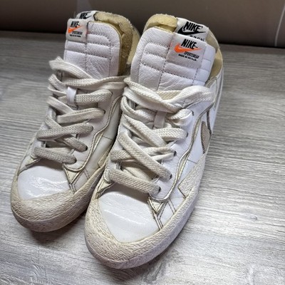 White Nike Sakai Blazer Low 6.5