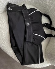 Alo Yoga Set, Black, Size XS, Never Used
