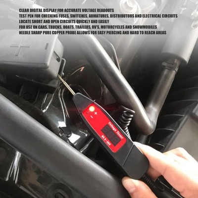 Car Electric Circuit Tester Pen LCD Digital Display Voltage Probe Detector DC3 3