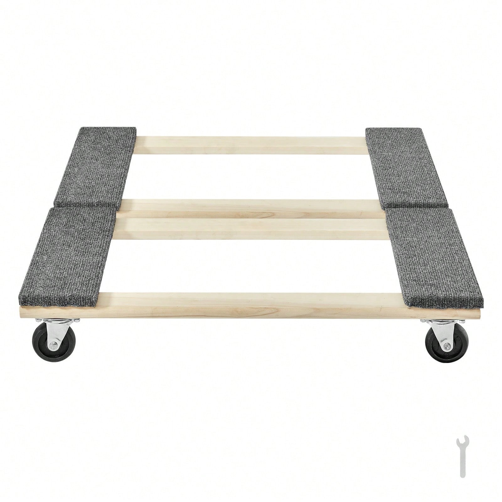 Heavy Duty Furniture Appliances Rollers 400-1000 Lbs Load 4 Strong Feet 4