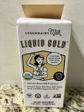 Legendary Milk LIQUID GOLD  10-Day Supply 60 Vegetarian Capsules  EXP2028