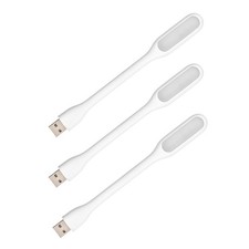 USB Light, Mini USB Light Lamp, 3 Pack Flexible Gooseneck Reading Light, For...