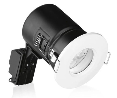 Enlite IP65 Brandschutz GU10 Einbauleuchte EN-FD103W weiß (Leuchtmittel nicht enthalten)