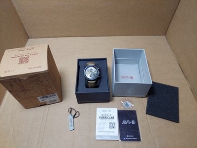 AVI-8 Hawker Hurricane Classic Chronograph Dark Earth AV-4011-0E 43.5mm Watch