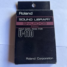 Roland SN-U110-03 Ethnic Sound Library  Rom Card For U-110
