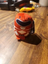 Power Rangers - Red Ranger - Podpals - 3" Mini Plush - New with Tags