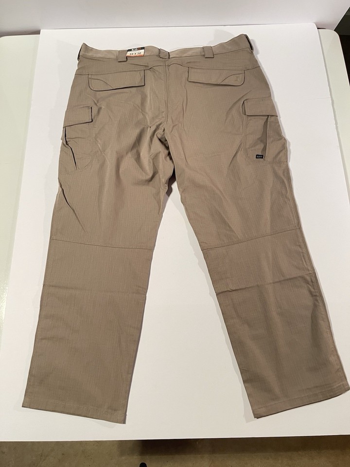 New NWT 5.11 Tactical Stryke TDU Pants Cargo Flex-Tac Ripstop Khaki ...
