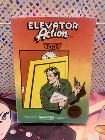 Elevator Action 5 Screw Nes Cib