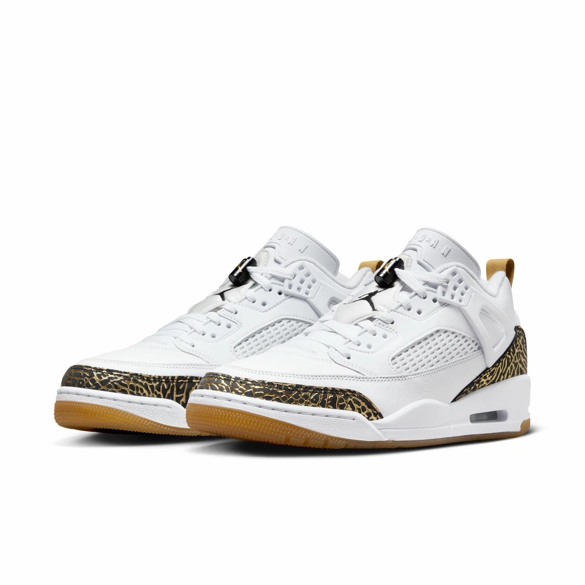 Jordan Spizike Low White Black Metallic Gold for Sale