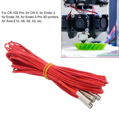 5Pcs Heater Cartridge DC 24V 40W Stainless Steel 6x20mm Accessory for 3D Printer