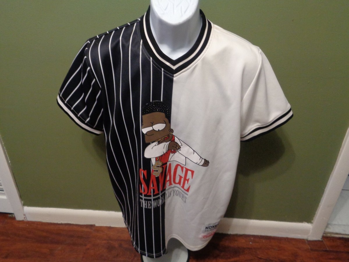 FRPLY Bart Simpson Beast Mode Short Sleeve Shirt YOUTH XL Men's