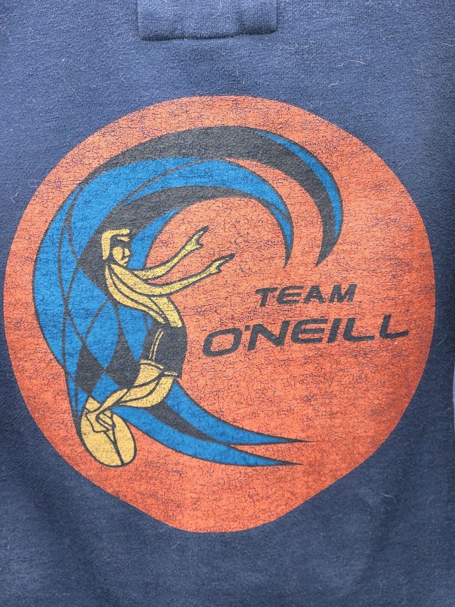 VTG 1980s ONEAL Team Surfing Hoodie Sweatshirt O'Neal Factory S (standard)
