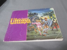 Nintendo ULTIMA Exodus + Box & Manual 1988 NES Video Game