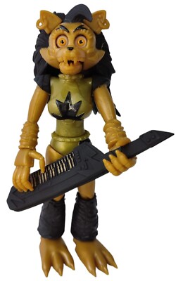 FNAF Roxanne Wolf 8'' glamrock Golden toy figure Five Nights At Freddy´s security