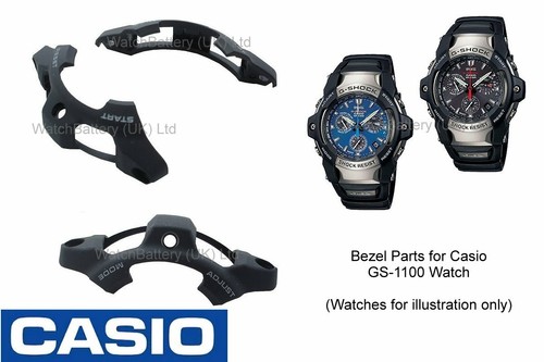 Casio Bezel Parts for Casio GS-1001 GS-1100 GS-1150 GS-1400 - 2 Parts. Genuine - Picture 2 of 5