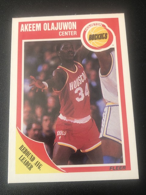 1989-90 Fleer Hakeem Olajuwon #61