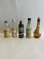 Lot of Vintage Mini Liquor Bottles - Variety of Brands