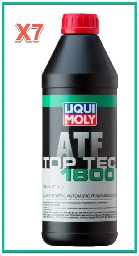 7 cuartos Coche. Trans. Fluido ATF LIQUI MOLY totalmente sintético para Dexron VI Mercon LV Foto 2 de 2