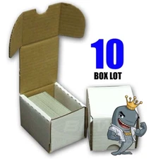 10x BCW 100-card Corrugated Storage Box (10ct Lot) - $1.76/box FREE SHIP