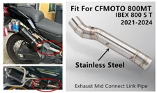 Slip on For Cfmoto 800MT IBEX 800 S T 51MM Exhaust Mid Connect Link Pipe 21-24