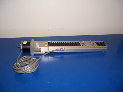 11138 Parker 402006lnmsd5l2c4m1 stage 10.5'' travel stage: 2''x3.5'' w/ compumotor 