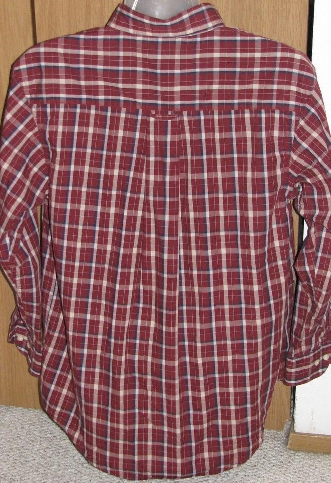 Haggar Clothing Men's Large Long Sleeve Plaid Dress Shirt - Image 3 of 4