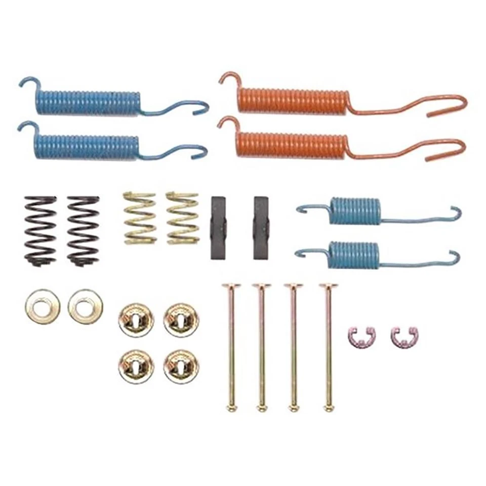 Rear Brake Drums & Shoes Hardware Spring Kit Fits 1996-1999 Dodge Ram 3500 Van - Image 4 of 4