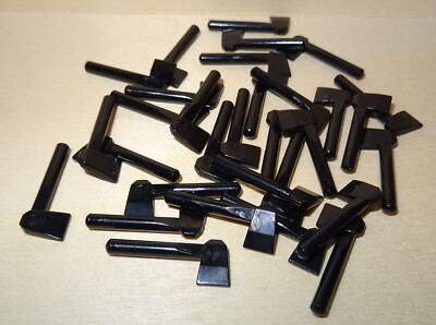 Nr.4710 Lego 3835 Minifig 30 Beile Axt Beile schwarz