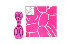 2 Limited Balloon Dog Metal Pink by Editions Studio - Jeff Koons (after)