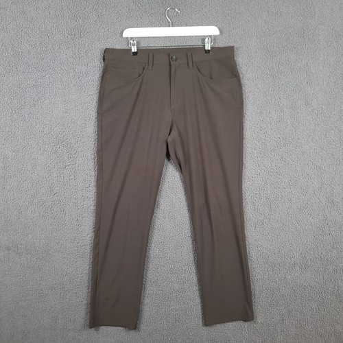 CALLAWAY Trousers Mens W36 L32 Brown Golf Performance Stretch 5 Pocket