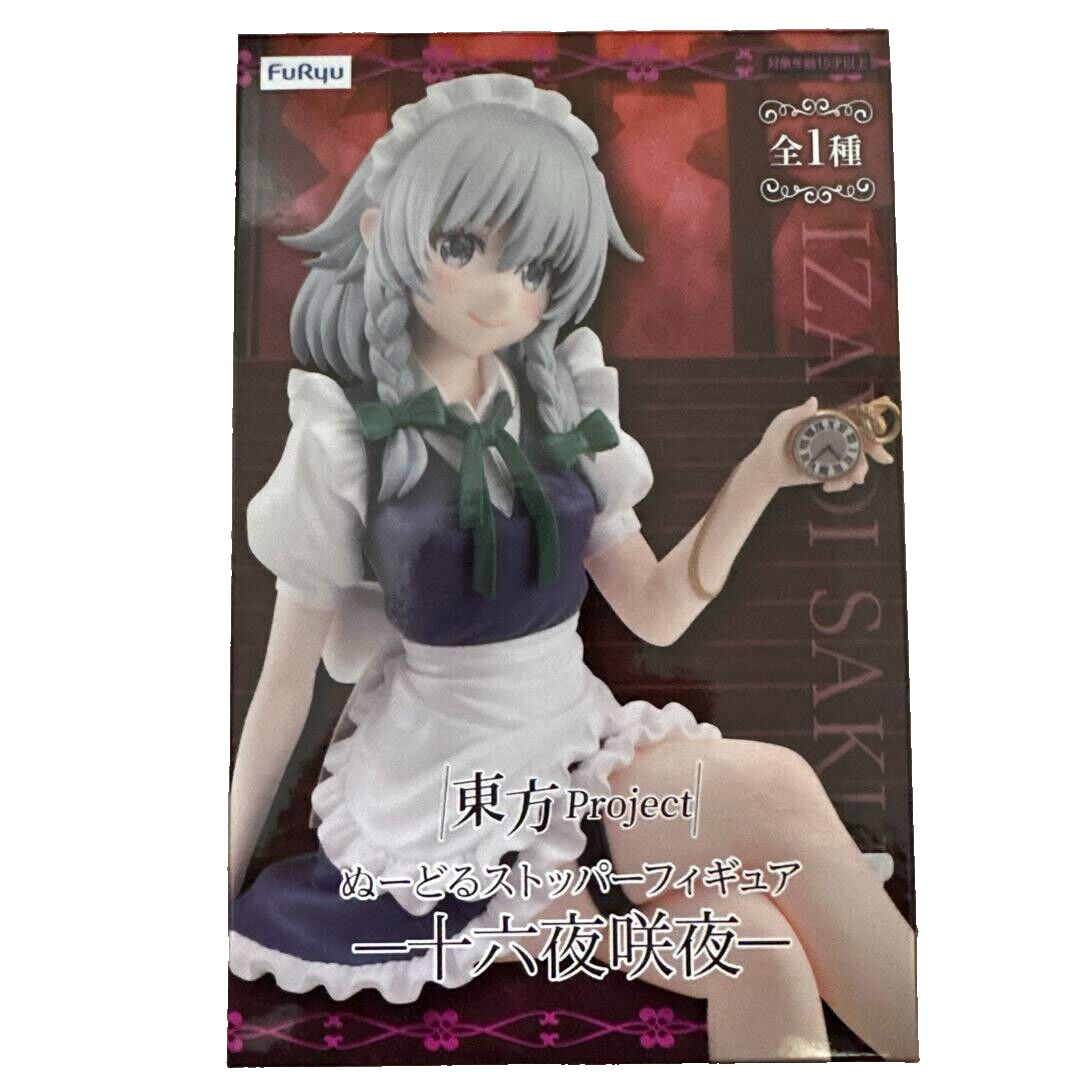 FuRyu Touhou Project Noodle Stopper Figure Sakuya Izayoi FuRyu Touhou Project Noodle Stopper Figure Sakuya Izayoi