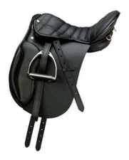 English Dressage Saddle Black 17"