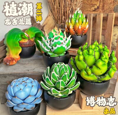 Root Tuber Succulents Plants Agave Americana Model Figure Home Decor Toy