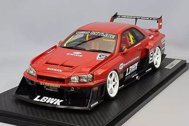 1/18 IG ignition #IG2706 Nissan LB-ER34 Super Silhouette SKYLINE Red/Black #9