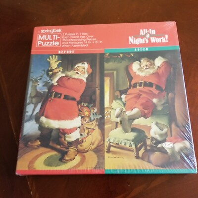 2 in 1 Springbok ''All in a Night's Work'' - New/Sealed