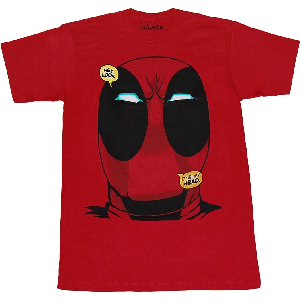 ALTRA Deadpool Big Head T shirt