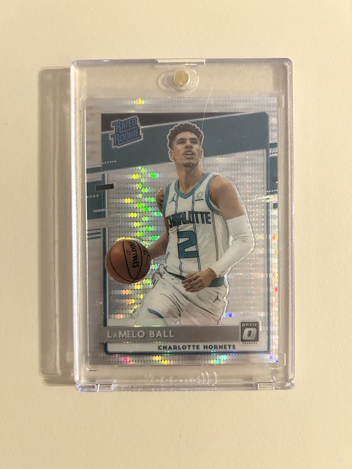 2020-21 Panini Donruss Optic - Silver Prizm -Rated Rookie #153 LaMelo Ball RC