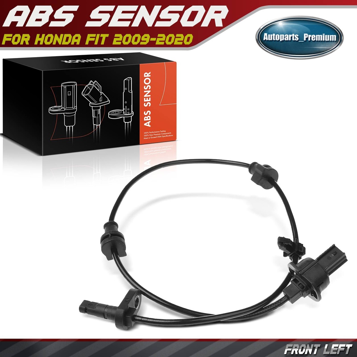 n0n0　0507 ABS Wheel Speed Sensor for Honda Fit 2015-2020 Front LH Driver