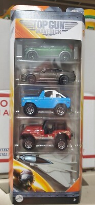 Matchbox TOP GUN MAVERICK 5-PACK GPF95 Swing Wing , 72 Ford Bronco