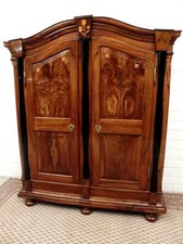 Bodenseeschrank Nussbaum Zerlegbar Massiv 1790 Handpoliert