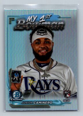 2024 Bowman Chrome Junior Caminero My 1st Bowman | eBay