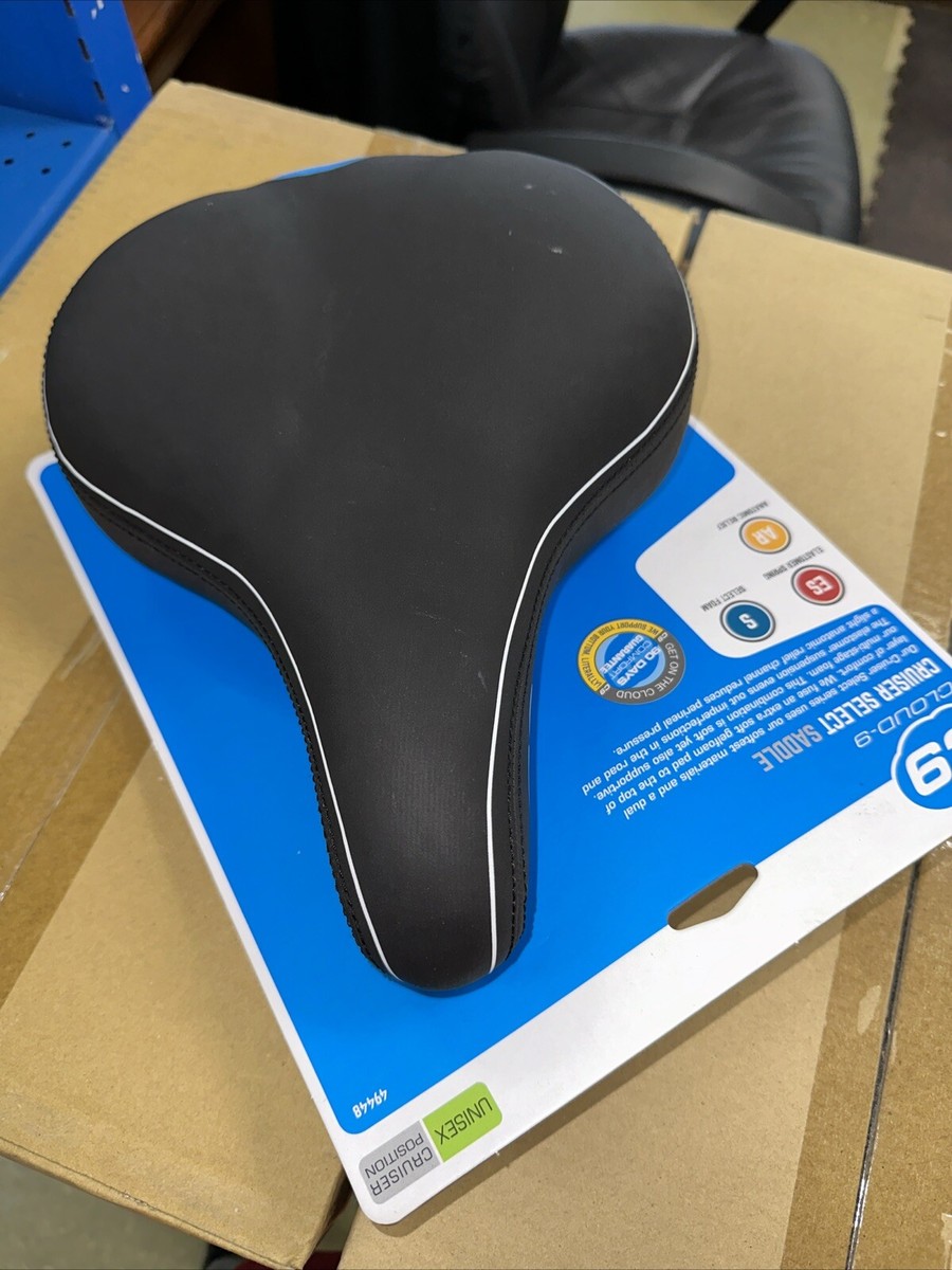 Cloud-9 Bicycle Seat Comfort Ebike Springs Cruiser Select Black