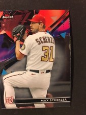 2021 Topps Finest  Max Scherzer - Washington Nationals - #65