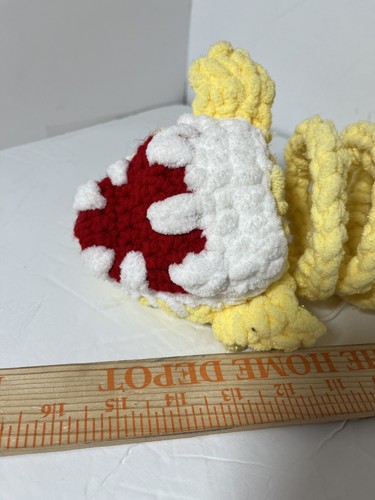Bebé Tiburón Cuerda Marioneta Peluche Juguete Ojos Seguros Plástico Slinky, Tiburón Amarillo - Imagen 8 de 8