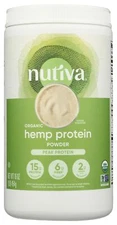 Nutiva Organic Cold Processed Hemp Seed Protein Powder 15g Protein 15 Servings