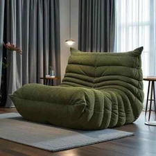 Caterpillar Lazy Sofa Beanbag Chair Nap Couch 1 to 3 Seats Floor Sofa Tatami Bed