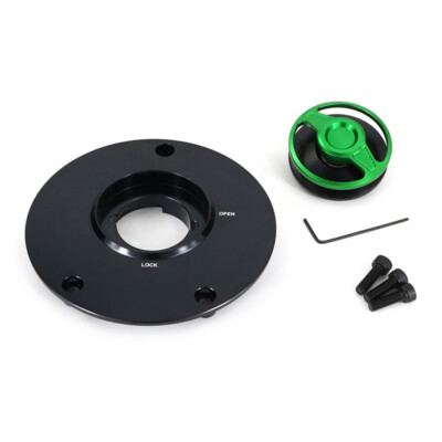 Fuel Tank Cap Aftermarket Fit For Kawasaki ZX14 ZZR1400 Concours