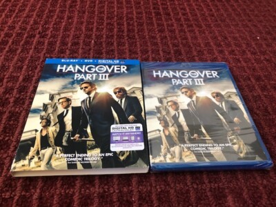 The Hangover Part III (Blu-ray/DVD, 2013, 2-Disc Set, Includes Digital Copy...
