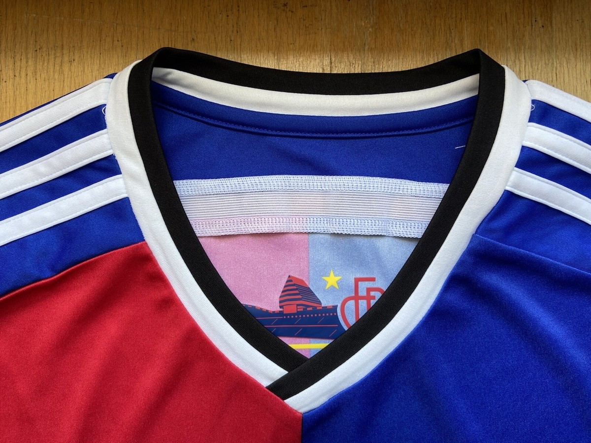 BASEL 2014 2015 HOME FOOTBALL SHIRT SOCCER JERSEY ADIDAS F80922 sz