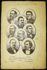 DENMARK DEATH OF FREDERICK VII + BIOGRAPHIES ILLUSTRATED DANISH HISTORY